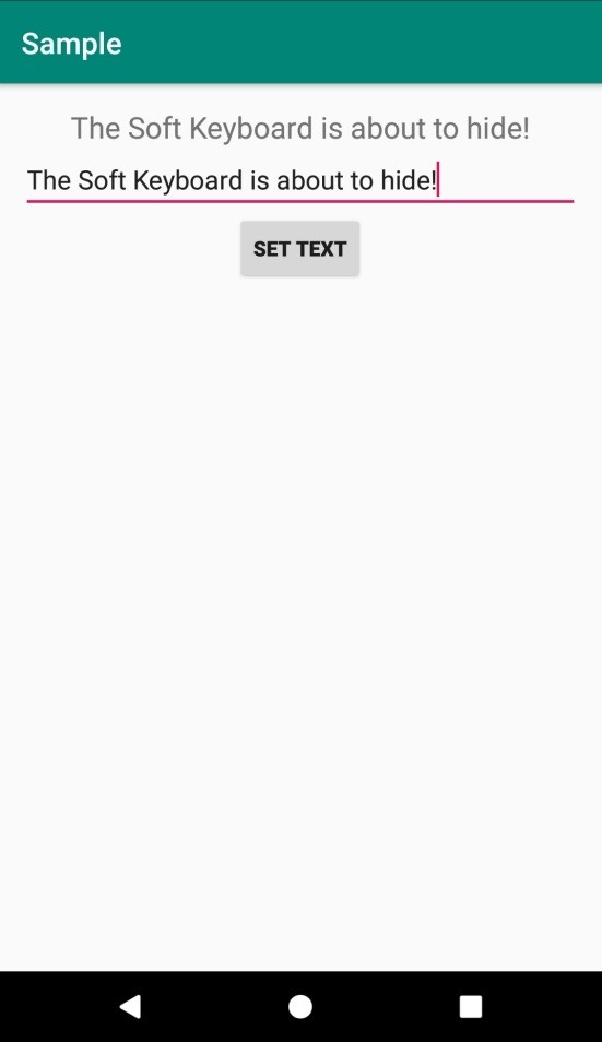 Android 앱에서 EditText 외부 영역 클릭 시 소프트 키보드 자동으로 숨기는 방법