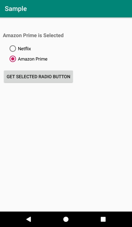 Android에서 RadioGroup(라디오 그룹)의 선택된 항목 인덱스 가져오는 방법