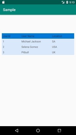Android에서 테두리가 있는 테이블(TableLayout)을 만드는 방법