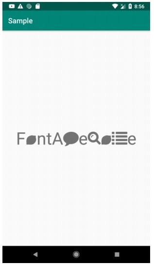 안드로이드 네이티브 앱에서 Font Awesome 아이콘 폰트 사용하는 방법