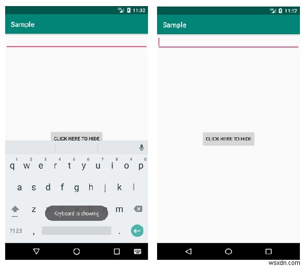 Android 액티비티에서 소프트 키보드 열림·닫힘 리스너 구현하는 방법
