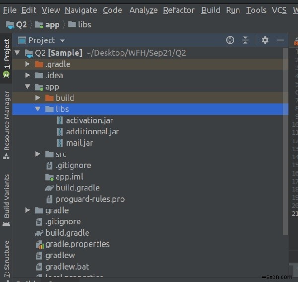 Android Studio에서 JAR 파일을 라이브러리로 추가하는 방법