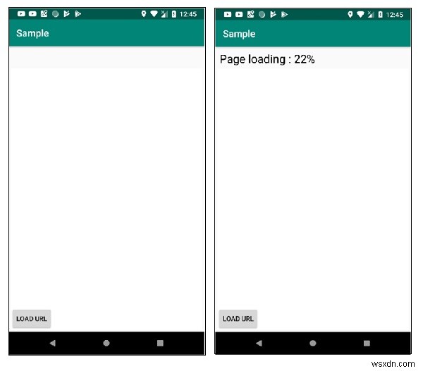 Android에서 WebView의 URL 로드 완료 시점을 감지하는 방법