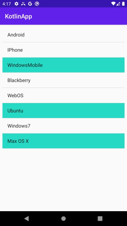 Kotlin으로 Android ListView 항목 배경색 변경하기 – 단계별 완벽 가이드