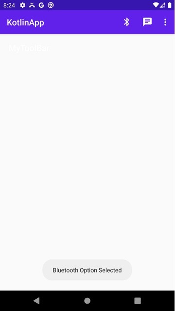 Kotlin으로 안드로이드 오버플로우 메뉴 아이콘을 프로그래밍 방식으로 변경하는 방법