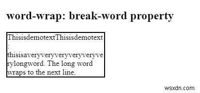 CSS word-wrap 속성으로 자동 줄 바꿈 처리하기