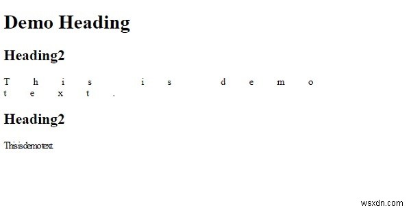 CSS letter-spacing 속성으로 글자 간격(자간) 조절하는 방법