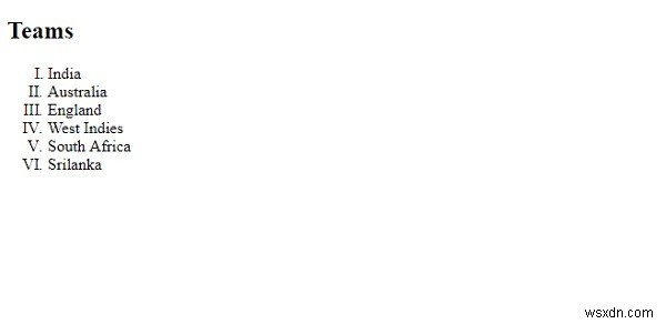 CSS list-style-type 속성으로 목록 스타일 유형 설정하기