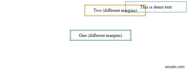 CSS margin 속성으로 요소의 각 면에 여백 설정하기