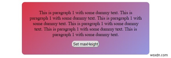 CSS max-height 속성 완벽 가이드 – 요소의 최대 높이 제한하기