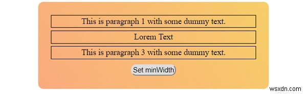 CSS min-width 속성 완벽 가이드 – 요소의 최소 너비 설정 방법