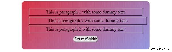 CSS min-width 속성 완벽 가이드 – 요소의 최소 너비 설정 방법