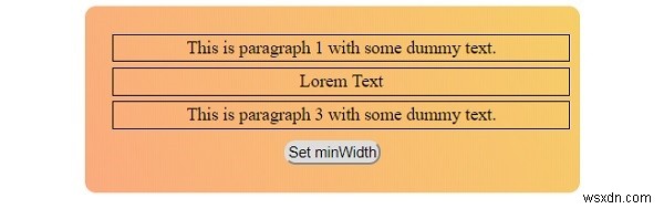 CSS min-width 속성 완벽 가이드 – 요소의 최소 너비 설정 방법