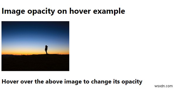 CSS :hover 선택자로 마우스 오버 시 이미지 불투명도 변경하기
