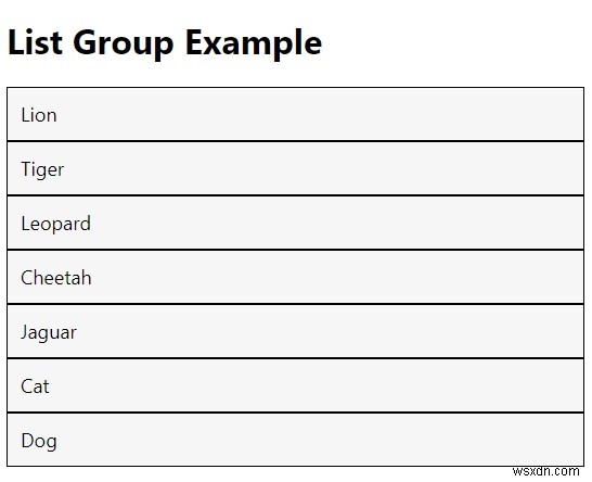 CSS만으로 기본 목록을 목록 그룹(List Group)으로 변환하는 방법