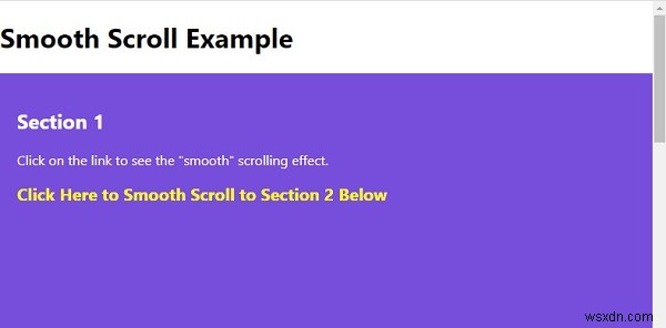 CSS만으로 부드러운 스크롤(Smooth Scroll) 효과 구현하는 방법