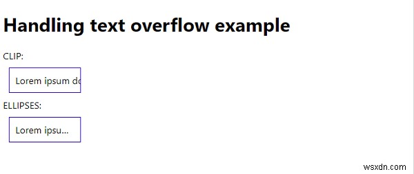 CSS3 text-overflow 속성으로 텍스트 오버플로 처리하기