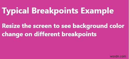 CSS 미디어 쿼리로 일반적인 기기 중단점(Breakpoint) 설정하는 방법
