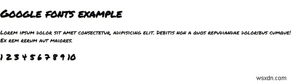 웹 페이지에서 Google Fonts(구글 폰트)를 사용하는 방법