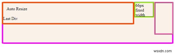 CSS Flexbox에서 항목의 고정 너비 설정하기