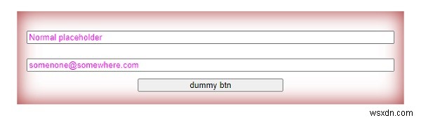 CSS ::placeholder 선택자로 텍스트 상자의 자리 표시자 색상 변경하기