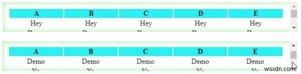 CSS position: sticky로 HTML 테이블 고정 헤더(스티키 헤더) 만들기