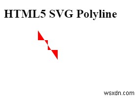 HTML5 SVG에서 폴리라인(Polyline) 그리는 방법