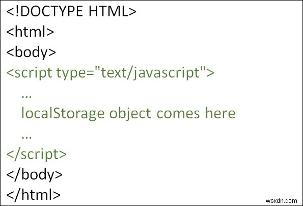 HTML5 로컬 스토리지(localStorage)로 이름을 영구적으로 저장하는 방법