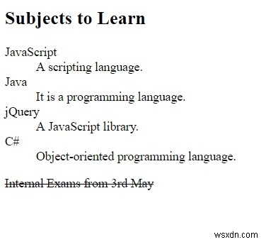 HTML del 태그의 cite 속성 – 삭제된 텍스트의 이유를 명시하는 방법