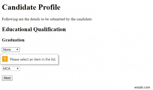 HTML select 태그 required 속성 완벽 가이드 – 드롭다운 필수 선택 설정 방법
