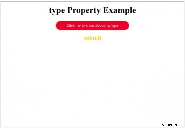 HTML DOM input 버튼 type 속성 – 버튼 유형 확인하는 방법