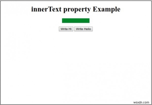 HTML DOM innerText 속성 완벽 정리 – 문법, 예제, 출력 결과까지