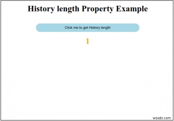 HTML DOM History length 속성 – 브라우저 히스토리 개수 확인하기