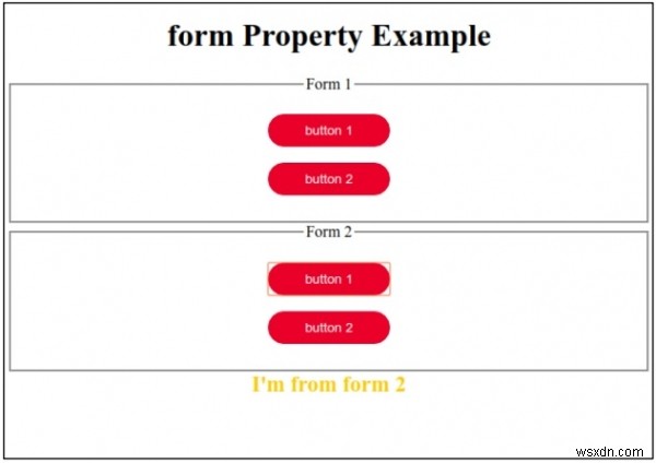 HTML DOM 입력 버튼 form 속성 – 버튼이 속한 폼 참조 확인하기