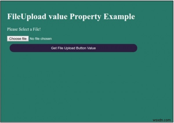 HTML DOM FileUpload value 속성 – 파일 업로드 입력 값 가져오는 방법
