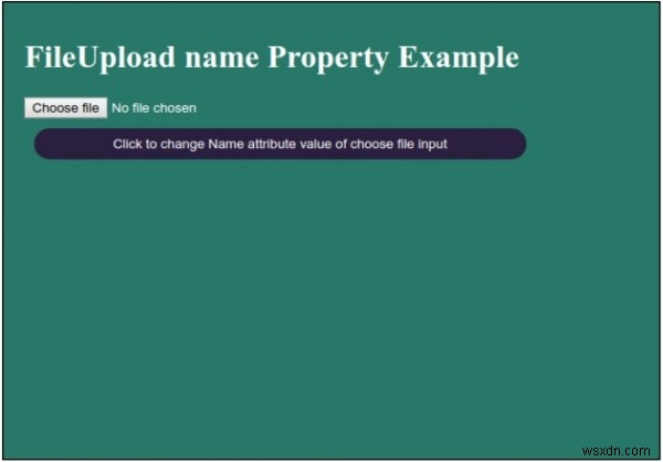 HTML DOM FileUpload name 속성 완벽 정리 – 문법과 예제 코드