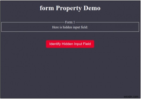 HTML DOM hidden 입력 필드의 form 속성 완벽 정리