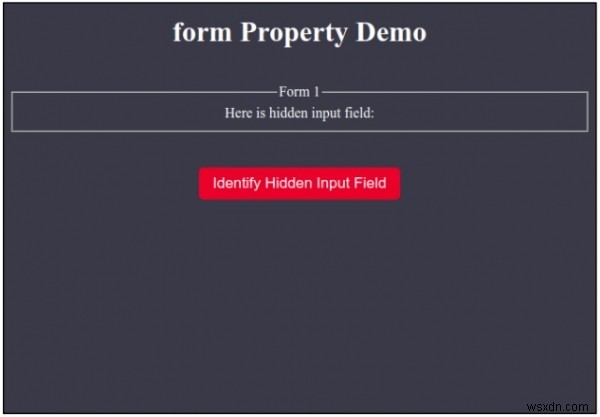 HTML DOM hidden 입력 필드의 form 속성 완벽 정리