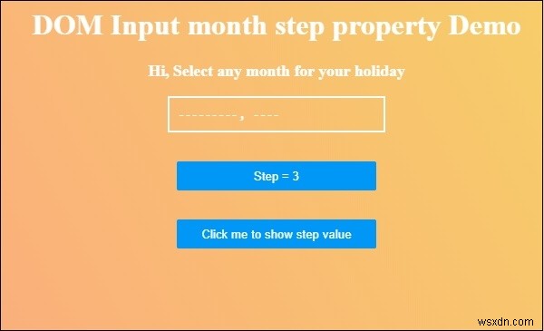 HTML DOM Input Month step 속성 완벽 가이드 – 문법과 실전 예제