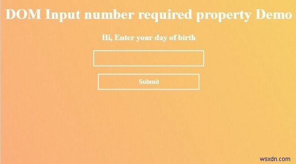 HTML DOM 숫자 입력 필수(required) 속성 완벽 가이드