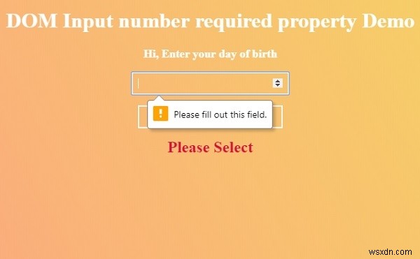 HTML DOM 숫자 입력 필수(required) 속성 완벽 가이드