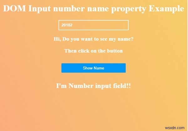 HTML DOM 숫자 입력 필드의 name 속성 사용법 완벽 가이드