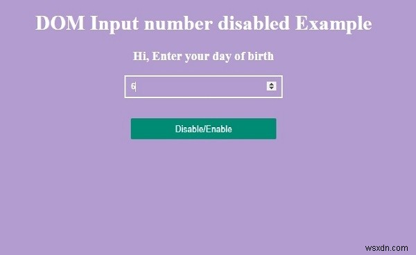 HTML DOM 숫자 입력(number) 필드의 disabled 속성 완벽 가이드