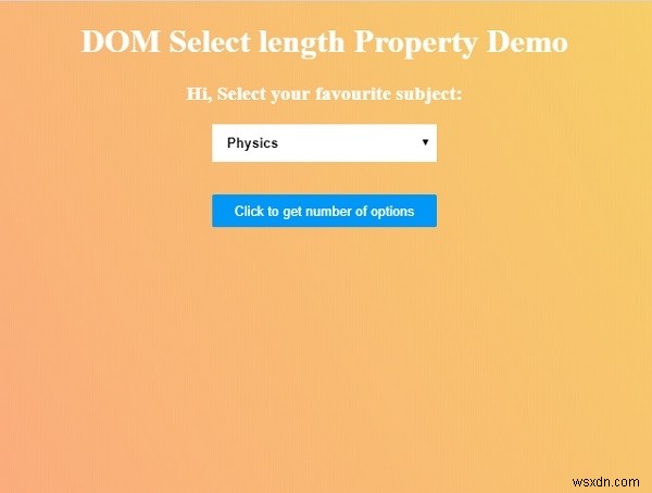 HTML DOM select length 속성 완벽 정리: 드롭다운 옵션 개수 구하기