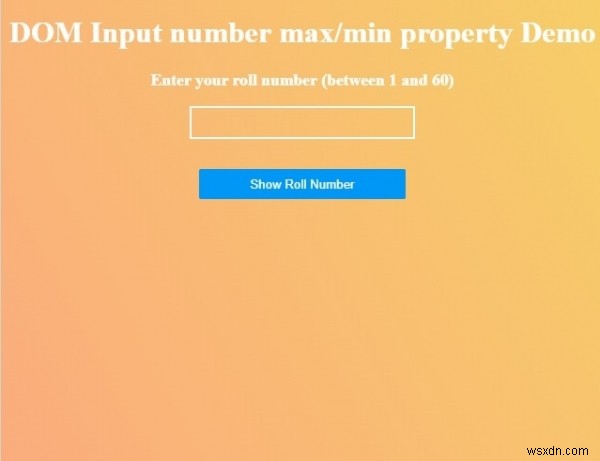 HTML DOM Input Number max 속성 완벽 가이드 – 문법과 예제