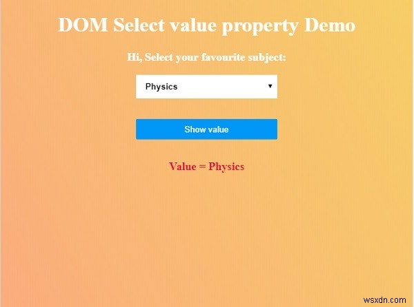 HTML DOM select value 속성 완벽 정리 – 드롭다운 값 가져오기와 변경하기