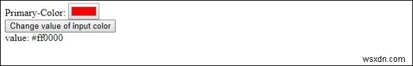 HTML DOM Input Color value 속성 – 문법과 실전 예제 완벽 정리