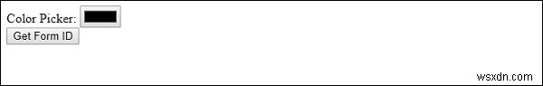 HTML DOM Input Color form 속성 – 색상 입력 필드가 속한 폼 참조하기