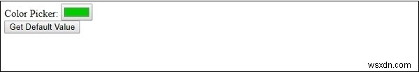 HTML DOM 입력 색상(Input Color) defaultValue 속성 완벽 가이드