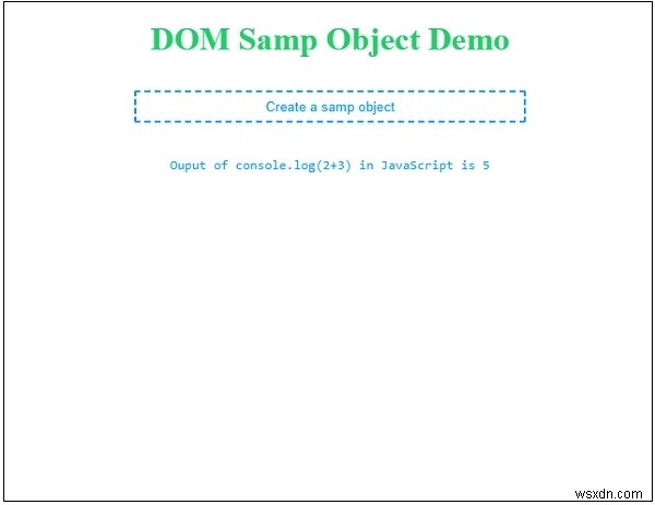 HTML DOM Samp 객체 완벽 가이드 – 생성 문법부터 실전 예제까지